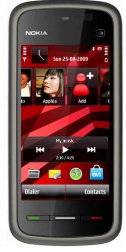 Nokia 5230 Black Red - www.mobilhouse.cz