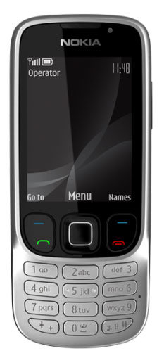 Nokia 6303i classic Steel (2GB) - www.mobilhouse.cz