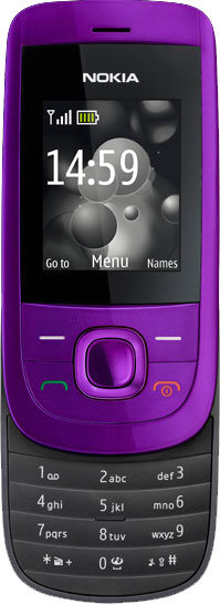 Nokia 2220 slide Purple  - www.mobilhouse.cz