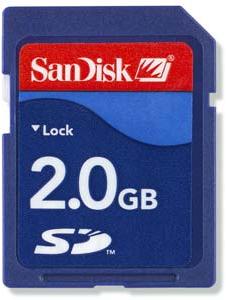SanDisk SD 2GB - www.mobilhouse.cz