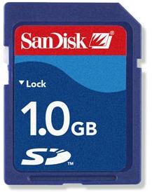 SanDisk SD 1 GB - www.mobilhouse.cz
